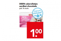 deen cakerolletjes aardbei chocolade