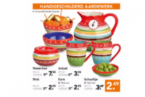 handgeschilderd aardewerk