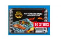 aluminium grillschalen