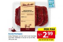 runderfiletlapjes