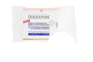 diadermine express 3 in 1 reinigingsdoekjes