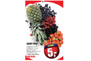 zacht fruit