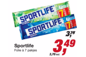 sportlife kauwgum 7 pack