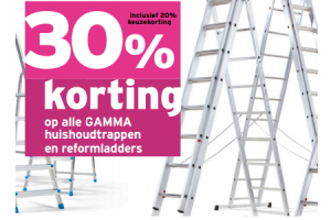 gamma huishoudtrappen en reformladders