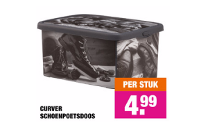 curver schoenpoetsdoos