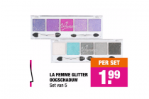 la femme glitter oogschaduw