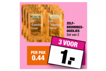 zelfbruiningsdoekjes