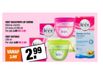 veet waxstrips of  creme