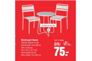 bistroset neos