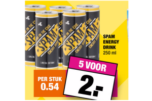 spam energy drink