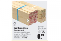 voordeelpakken timmerhout