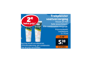 trekpleister voetverzorging