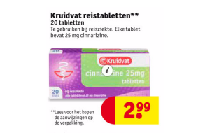 kruidvat reistabletten