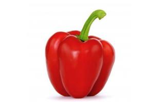 biologische rode paprika