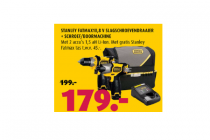 stanley fatmax 10.8 v slagschroevendraaier plus schroefboormachine