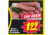 verse worst of saucijsjes
