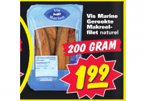 vis marine gerookte makreelfilet