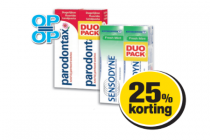 parodantax of sensodyne tandpasta