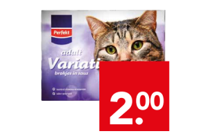 perfekt kattenvoeding pouch