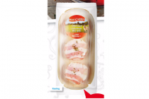 geitenkaas met spek