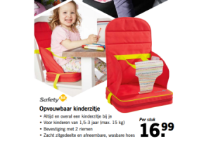 opvouwbaar kinderzitje