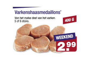 varkenshaasmedaillons