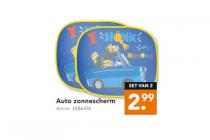 minions auto zonnescherm