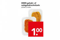 deen gehakt  of sategehaktschnitzels