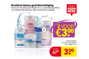 kruidvat dames gezichtsreiniging