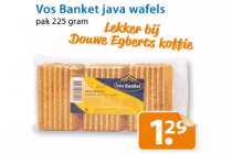 vos banket java wafels