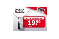 collier mariette