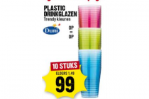 plastic drinkglazen