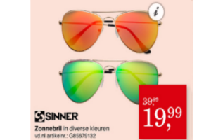 sinner zonnebril