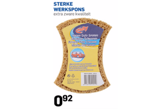 sterke werkspons