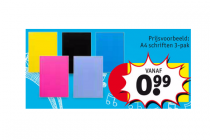 schriften en collegebloks