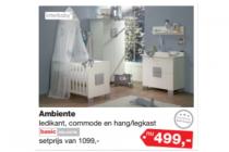 ambiente ledikant commode en hanglegkast