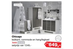 chicago set ledikant commode en hanglegkast