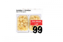 schijfjes of krieltjes