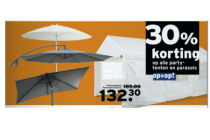 partytent en parasols