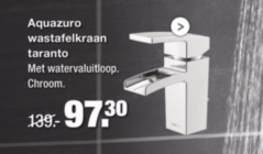 aquazuro wastafelkraan taranto