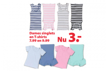 dames singlets en t shirts
