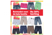 bermudas voor de hele familie