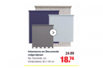 intensions en decomode rolgordijnen