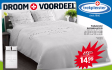 trekpleister dekbedovertrek