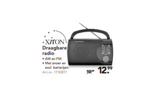 draagbare radio