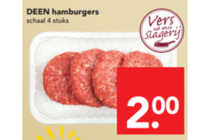 deen hamburgers