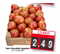 vers voordeel appelen