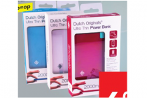 dutch originals ultra dunne powerbank oplaadbare batterij