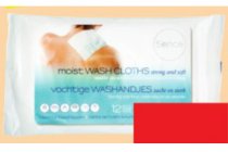 sence vochtige washandjes