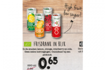 frisdrank in blik